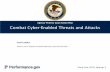 Combat Cyber-Enabled Threats and Attacks - Performance.govCombat Cyber-Enabled Threats and Attacks Fiscal Year 2018, Quarter 4. Overview 2 Goal Statement o Cybercrime is of one of