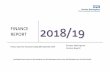 FINANCE REPORT - rushcliffeccg.nhs.uk€¦ · FINANCE REPORT 2018/19 Finance report for the period ending 30th September 2018 Greater Nottingham Finance Report Consolidated Finance