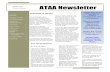 October 2016 Volume 5, Issue 4 ATAA Newsletter · 2019-12-01 · October 2016 Volume 5, Issue 4 ATAA Newsletter Articles: Devon participants and ... Starting ATs 5 Competition Results