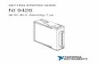 NI 9426 Getting Started Guide - National InstrumentsCaution For Division 2 and Zone 2 applications, install the system in an enclosure rated to at least IP54 as defined by IEC/EN 60079-15.