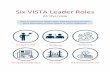 Six VISTA Leader Roles · Six VISTA Leader Roles 5 MENTOR A VISTA Leader Role Mentor: A Definition A mentor is a trusted counselor or guide, a tutor or coach. As a VISTA leader, you
