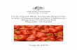 Final Import Risk Analysis Report for Fresh Greenhouse-grown Capsicum (Paprika) Fruit ... · 2019-09-23 · Biosecurity Australia (2009) Final import risk analysis report for fresh