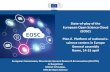 State-of-play of the European Open Science Cloud (EOSC ... · 4/3/2019  · European Open Science Cloud (EOSC) Plan-E. Platform of national e-science centers in Europe General assembly