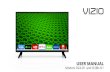 USER MANUAL - America's #1 LCD HDTV Company | VIZIOcdn.vizio.com/documents/d28hd1/um-d28hd1.pdf · USER MANUAL VIZIO. Table Of Contents ii Table Of Contents ... And congratulations