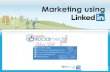   Marketing using - melaniediehl.com...Source: Nonprofit Content Marketing 2016 Benchmarks, Budgets and Trends 82% use LinkedIn B2C Source: B2C Content Marketing 2016 Benchmarks,