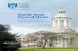 Build Your Foundation - Trinity College Dublin...Welcome to the Trinity International Foundation Programme Trinity College Dublin, the University of Dublin, has been a world-renowned