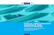 PUBLIC PROCUREMENT GUIDANCE FOR … Funds Programmes/Migration...Procurement below the thresholds’) can be found on the EU website – see Toolkit 10. 1 Directive 2004/18/EC of the