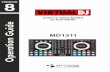 VirtualDJ 8 MD1311 1 - VirtualDJ 8... · VirtualDJ 8 – MD1311 4 A detection window will appear next asking to use or not the pre-defined audio setup with the built-in sound card