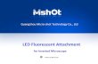LED Fluorescent Attachment - MSHOT fluorescent attachment for in… · Instruction: MI-BG-LED is a LED fluorescent attachment for inverted microscope upgrade to fluorescent functional.