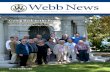 Webb News - Webb InstituteWEBB NEWS Th SUMMER 2017 Graduation was a resounding success, with 19 of our students now proudly holding a Webb degree in their hands with bright futures