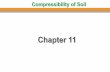 Chapter 11 - KSUfac.ksu.edu.sa/sites/default/files/ce_481_compressibility_of_soil_1.pdf · Why soils compressed? •Every material undergoes a certain amount of strain when a stress