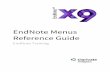 EndNote Menus Reference Guide (X9)...used to save styles, filters, or connection files while working on them. Save As Like the Save command, this is not used to save libraries or individual