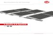 Mounting systems for solar technology s... · T K2 mounting systems are continuously developed and improved and the installation process may thereby ... T This system can be used