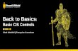 Back to Basics · Basics 8 Basic (CIS Controls 1-6)* Key controls ... • SharePoint • iOS • Android. Secure Configurations 26 • Windows • macOS • Linux • IIS • VMware