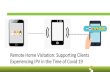 Remote Home Visitation: Supporting Clients Experiencing IPV in the Time ...€¦ · Remote Home Visitation: Supporting Clients Experiencing IPV in the Time of Covid 19. About the