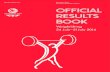 XX Commonwealth Games Official results bOOk · XX Commonwealth Games Official results bOOk Weightlifting 24 July–31July 2014. Weightlifting REVISED 1 AUG 19:34 Medallists by Bodyweight