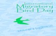 bird day educators - U.S. Forest Service · organization, or community during the week of International Migratory Bird Day, the second Saturday of May. The IMBD Educator’s Supplement