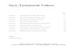 New Testament values - Microsoft Azurecwaysite.azurewebsites.net/.../10/New-Testament-Values.pdf2. Biblical values must be completely integrated into our vision. a) Our vision must