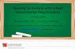 Keeping Up-to-Date with School Immunization Requirements...Keeping Up-to-Date with School Immunization Requirements September 6, 2019 Rachael Salley, MPH - Assessment Manager Arizona