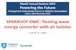 SPARBUOY-OWC: floating wave energy converter with air turbine · oscillating water column for wave energy conversion”, Renewable Energy, Vol. 44, pp. 328-339, 2012 • 5 design
