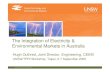 The Integration of Electricity & Environmental Markets in ...€¦ · The Integration of Electricity & Environmental Markets in Australia Hugh Outhred, Joint Director, Engineering,