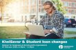 KiwiSaver & Student loan changes...2020/02/19  · • Account summary screen –loan balance, balances owed, making extra payments, and interest rate • Student loan account optimised