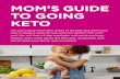 MOM’S GUIDE TO GOING KETO...Keto is a low carb, high protein way of eating. False. A “low” carb diet is typically lower in carbs and high in fat, but a ketogenic diet is a high