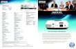 MultiMedia Projector - Epson Australia · 2011-04-28 · MultiMedia Projector The smart, network-ready performer. Get brilliant presentations in any classroom or boardroom with the