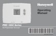 69-2607EFS-01 - PRO 1000 Series · 13 69-2607EFS—01 About your new thermostat ENGLISH 2-year limited warranty Honeywell warrants this product, excluding battery, to be free from