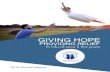GIVING HOPE · 2020-05-22 · We carry out our mission by scheduling and paying for airfare, bus fare, car rental, gasoline, parking, taxi fees, train fare, & tolls. Helping kids