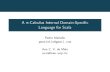 A -Calculus Internal Domain-Specific Language for Scalacef/mac499-10/monografias/pedromatiello/... · A ˇ-Calculus Internal Domain-Speci c Language for Scala Pedro Matiello pmatiello@gmail.com