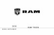 2018 RAM TRUCK - FCA Group€¦ · Your diesel truck will sound, feel, drive, and operate differently from a gasoline-powered truck. It is important that you read and understand this