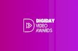 DIGIDAY · 2 days ago · 2020 Digiday Video Awards. In each section ... endorse its product. The campaign featured live TV spots, billboards, online banners, various social promotions