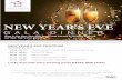 NEW YEARâ€™S EVE - NEW YEARâ€™S EVE Ring in the New Year with family and friends in Victoria style at