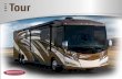Tour - Winnebago · The Tour galley is a true gem with Corian® solid-surface countertops, full-extension drawer slides for more spacious storage and upscale residential appliances