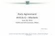 Paris Agreement Article 6 – Markets€¦ · Paris Agreement . Article 6 – Markets . June 30, 2016 . FEEM and IEFE Seminar, Milan. 1 Centre for European Policy Studies (CEPS) •