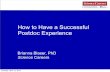 How to Have a Successful Postdoc Experience · – Sharon Milgram & Lori Conlan, NIH Tuesday, April 13, 2010 . How to Have a Successful Postdoc Experience 7 National Postdoctoral