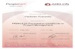 PRINCE2® Foundation Certificate in Project Management · Vladislav Kobulsky PRINCE2® Foundation Certificate in Project Management 14 Mar 2018 GR633100494VK Printed on 16 March 2018