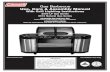 Gas Barbecue Use, Care & Assembly Manual€¦ · Gas Barbecue Use, Care & Assembly Manual With Grill Lighting Instructions 5600 LP Gas Series 5610 Natural Gas Series ASSEMBLER/INSTALLER: