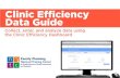 Clinic Efficiency Data Guide - fpntc.org · Clinic Efficiency Data Guide Collect, enter, and analyze data using the Clinic Efficiency Dashboard. What’s Inside Introduction.....