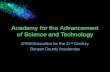 Academy for the Advancement of Science and Technologybca-admissions.bergen.org/pdfs/AASTPresentation.pdf · Academy for the Advancement of Science and Technology STEM Education for