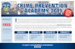 CRIME PREVENTION ACADEMY 2019 - Peel Regional Police€¦ · CPTED FEBRUARY 13 MOTOR VEHICLE SAFETY MEDIA DISTRACTION FEBRUARY 20 POLICE COMMUNICATIONS DRUG EDUCATION FEBRUARY 27