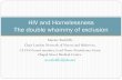 HIV and homelessness - qni.org.uk€¦ · HIV and Homelessness The double whammy of exclusion . Outline Context I work in – London and Great Chapel Street The Picture at our Practice