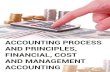 ACCOUNTING PROCESS AND - KopyKitab€¦ · ACCOUNTING PROCESS AND PRINCIPLES, FINANCIAL, COST AND MANAGEMENT ACCOUNTING Every person performs some kind of economic activity. A worker
