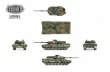 LEOPARD II - Team Yankee€¦ · LEOPARD I Camouflage template. Jaguar 1 Camouflage template. Jaguar 2 Camouflage template