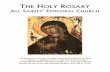 THE HOLY ROSARY - Amazon S3€¦ · Leader: Hail Mary, full of grace, the Lord is with thee; blessed art thou among women, and blessed is the Fruit of thy womb, Jesus. People: Holy
