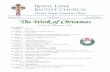 The Work of Christmasd40466d12adc2dfc8c5a-2938a790054ad7a8c0bb8d3dc297d2af.r11.… · The Work of Christmas October 2, 2012 The Mosaic Volume 27 Issue 18. Royal Lane Baptist Church