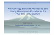 New Energy Efficient Processes and Newly Developed ... - K… · New Energy Efficient Processes and Newly Developed Absorbents for Flue Gas CO2Capture Koji Kadono The Kansai Electric