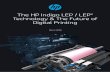 The HP Indigo LEP / LEP Technology & The Future of Digital ...€¦ · Thermal Offset Transfer HP Indigo Liquid Electrophotography (LEP) is a thermal offset printing process in which