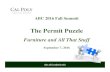 The Permit Puzzle - Cal Poly...-Building Additions, Alterations, Rem odels and/or Tenant Improvements-Electrical, Mechanical, Plumbing or Building Additions or Alterations-Equipment